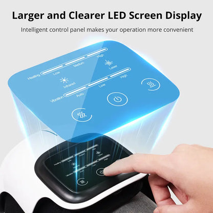 StrideWell Electric Heating Knee Massager for Joint Pain Relief