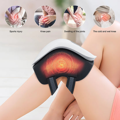 StrideWell Electric Heating Knee Massager for Joint Pain Relief